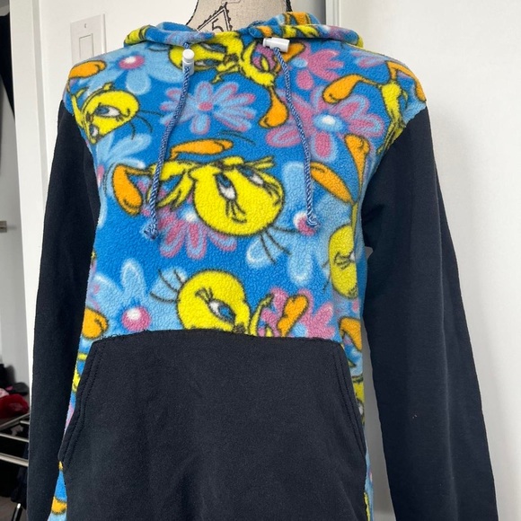Vintage reworked tweety bird hoodie - Picture 2 of 5